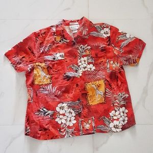 ELCC Tropical Button Down Shirt